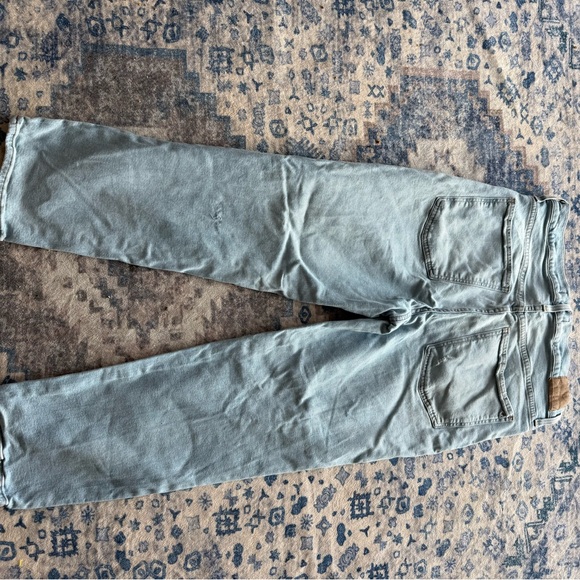 Madewell Women's Straight Leg Blue Jeans - Picture 8 of 9
